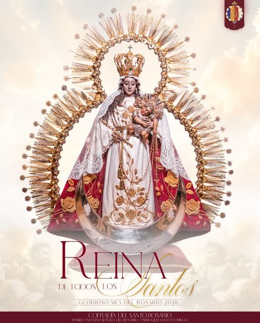 Imagen de la Virgen del Rosario